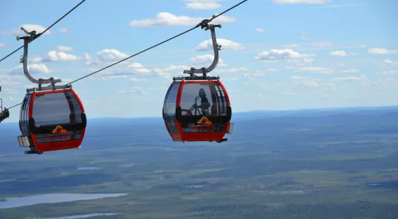Gondola Ylläs Ski Resort